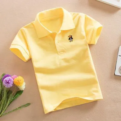 2020 Summer New Boys Short Sleeve Polo Shirt