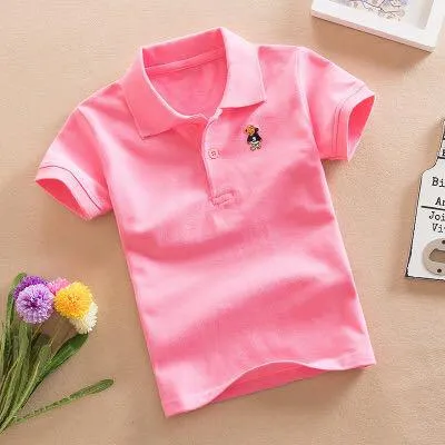 2020 Summer New Boys Short Sleeve Polo Shirt