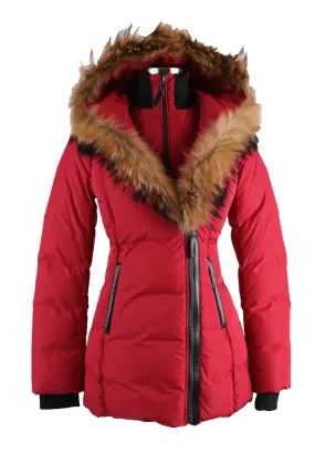 Adali Fur Trim Down Puffer Jacket