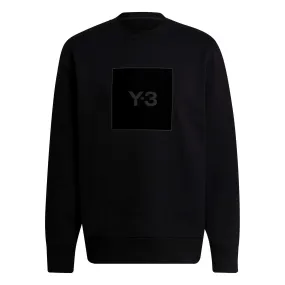 ADIDAS Y-3 Square Label G Crew Black