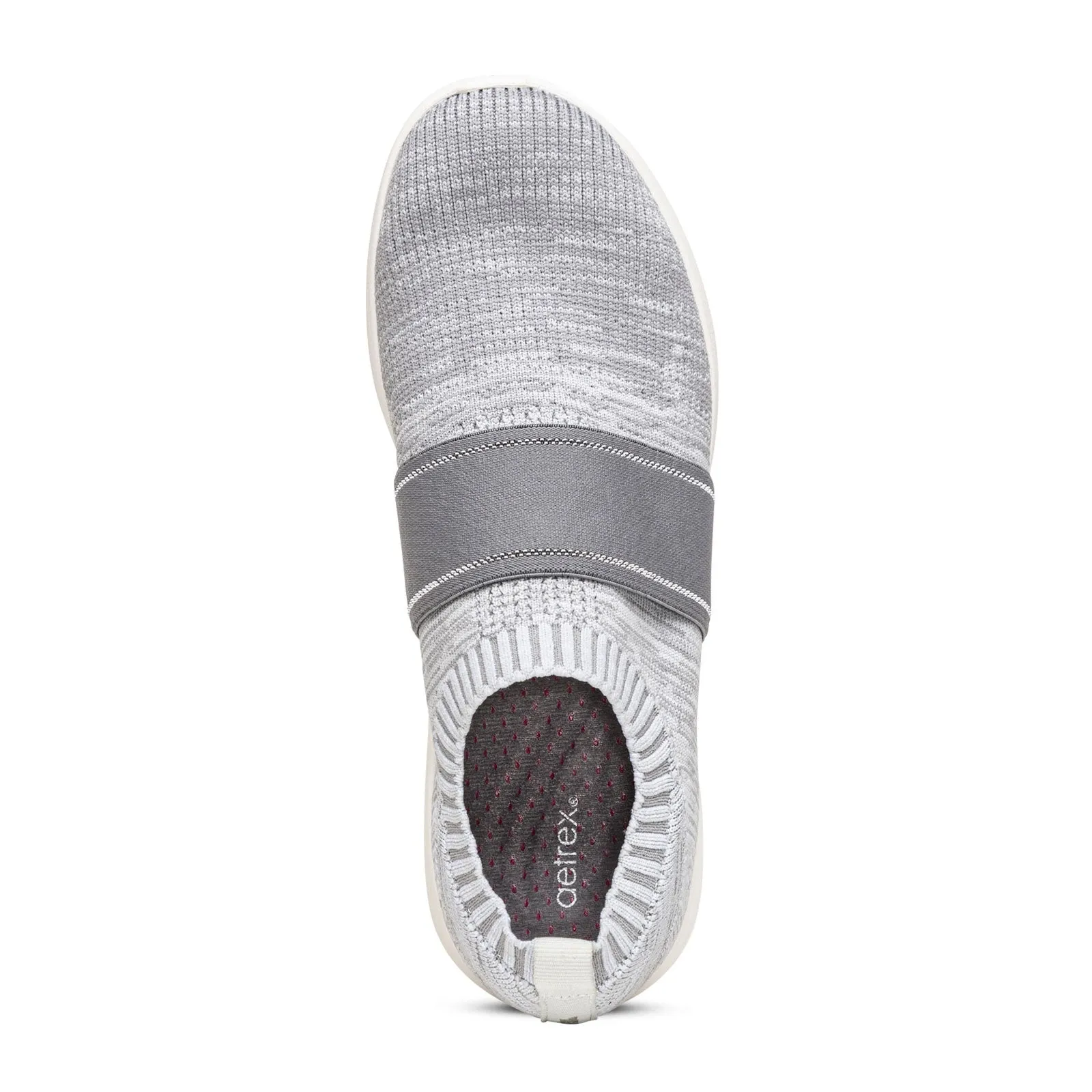 Aetrex Demi Slip On Sneaker (Women) - Grey