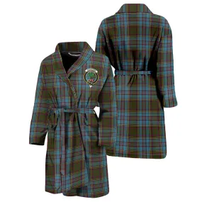 Anderson Tartan Bathrobe with Family Crest