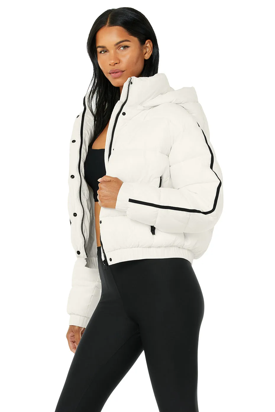 Aspen Love Puffer Jacket - Ivory