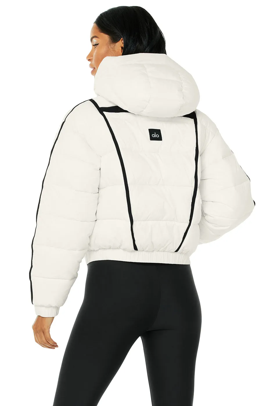 Aspen Love Puffer Jacket - Ivory