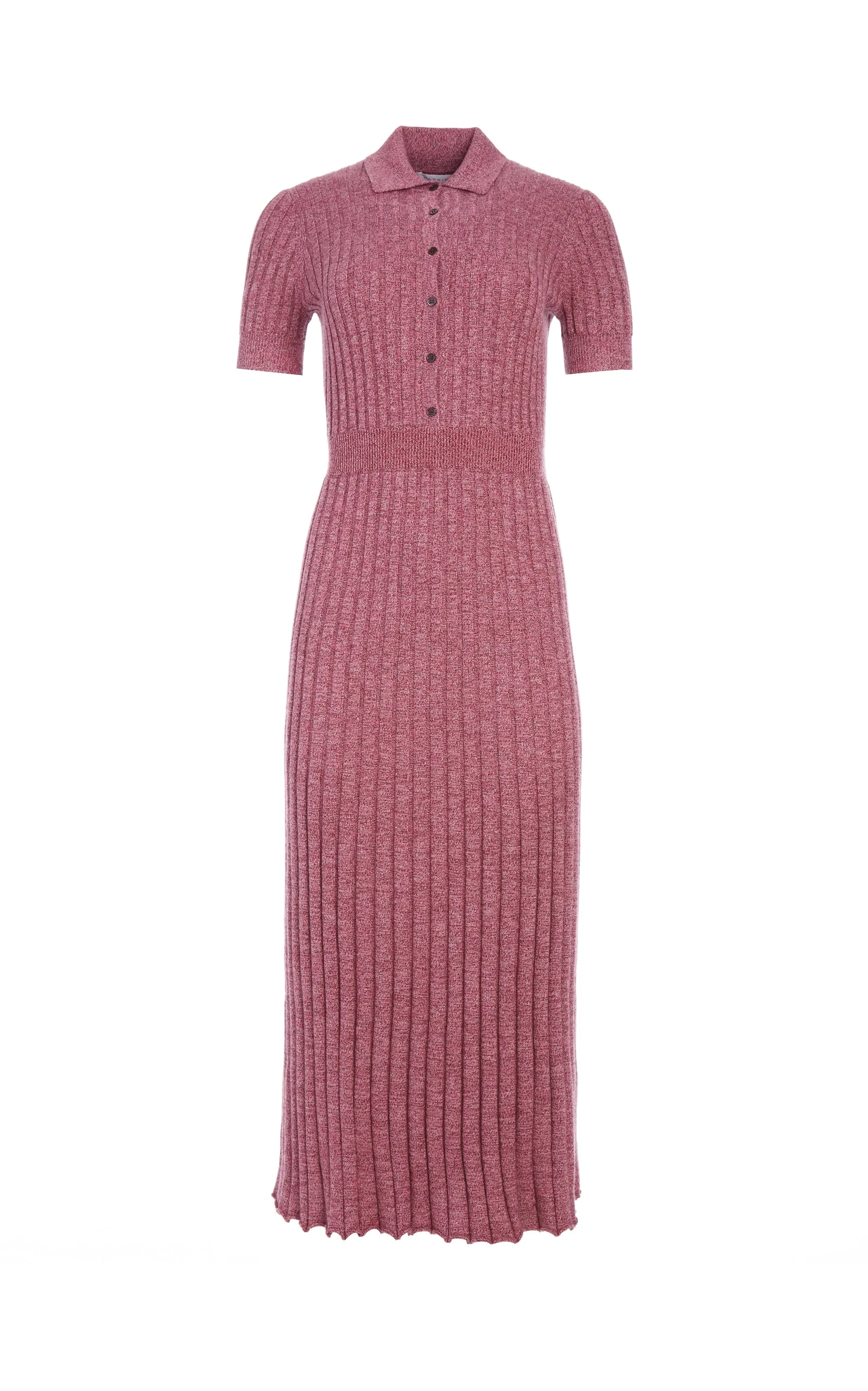 Avant Knit Dress in Blush Multi Cashmere Silk