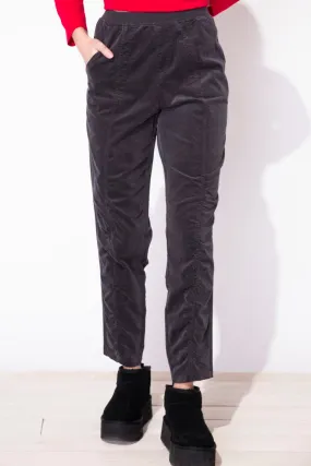 Baby Corduroy Stretch Slim Pant in Black