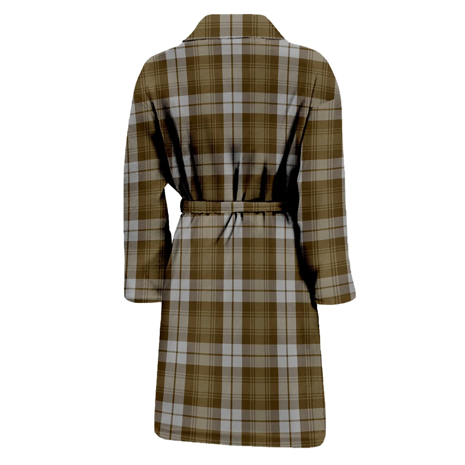 Baillie Dress Tartan Bathrobe with Family Crest