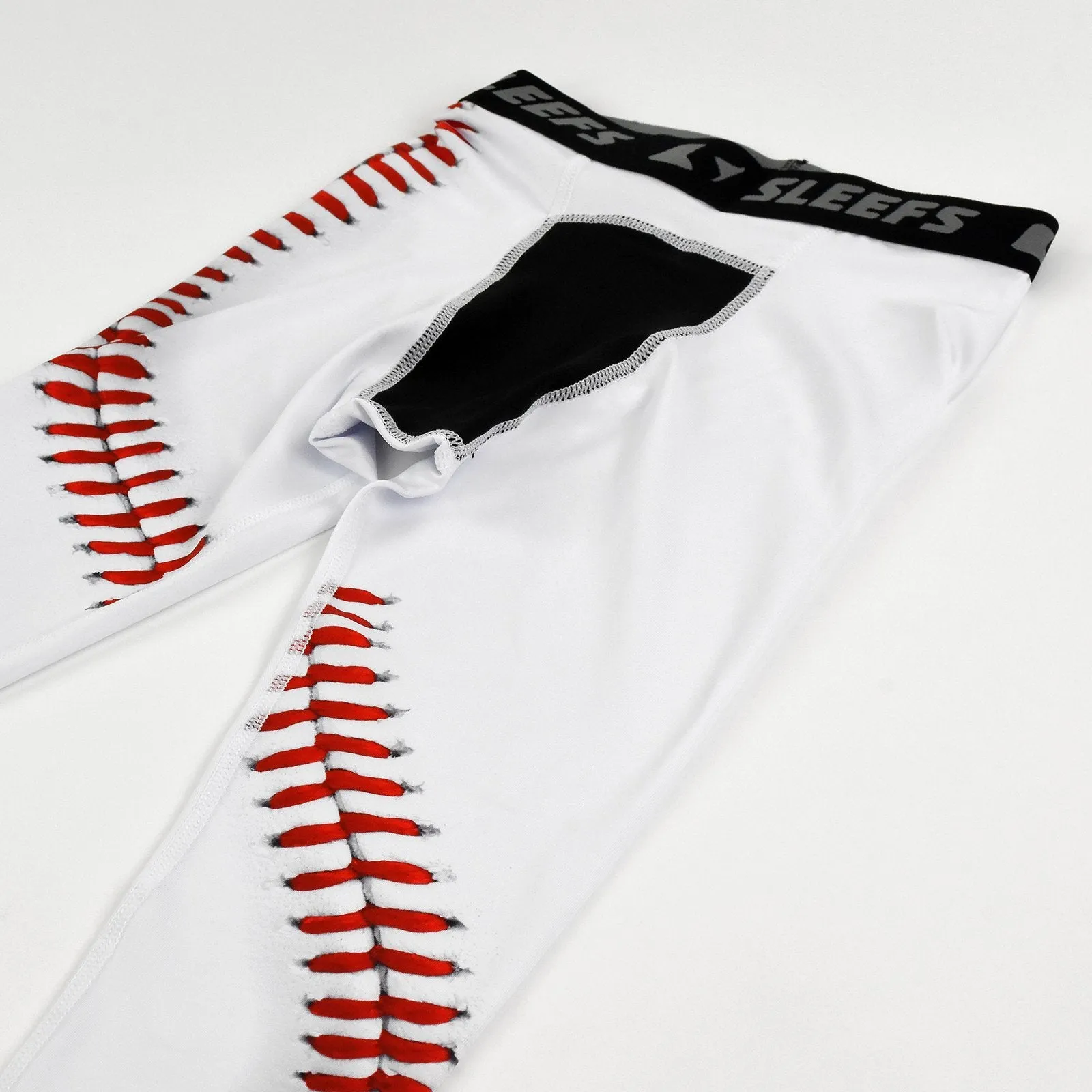 Baseball Lace Kids compression tights / leggings