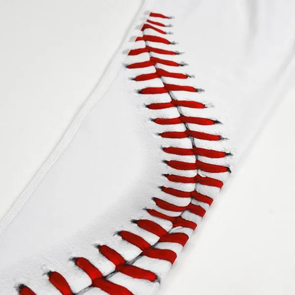 Baseball Lace Kids compression tights / leggings