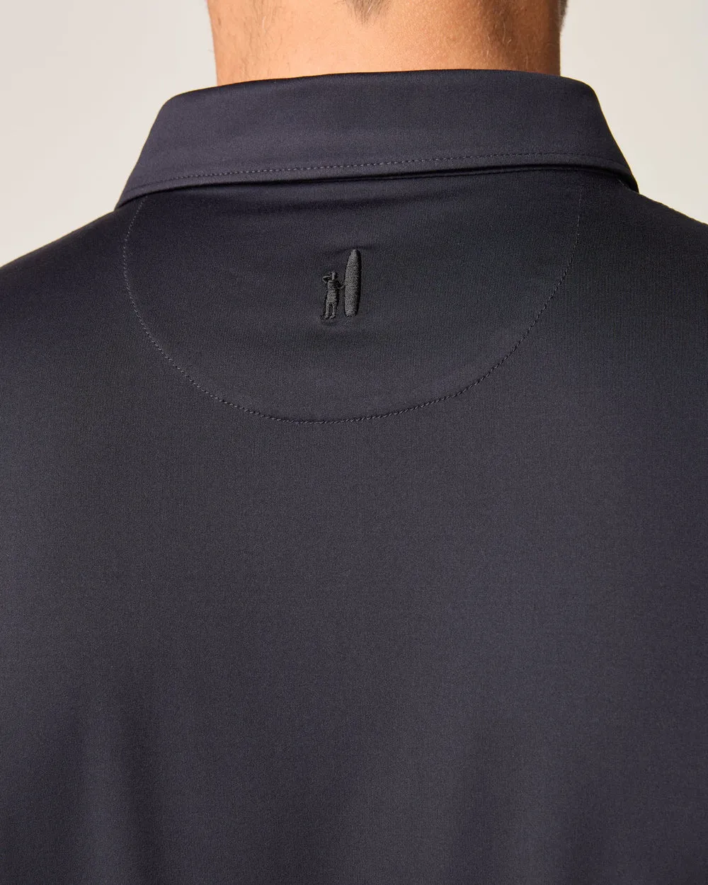 Birdie Jersey Polo in Black