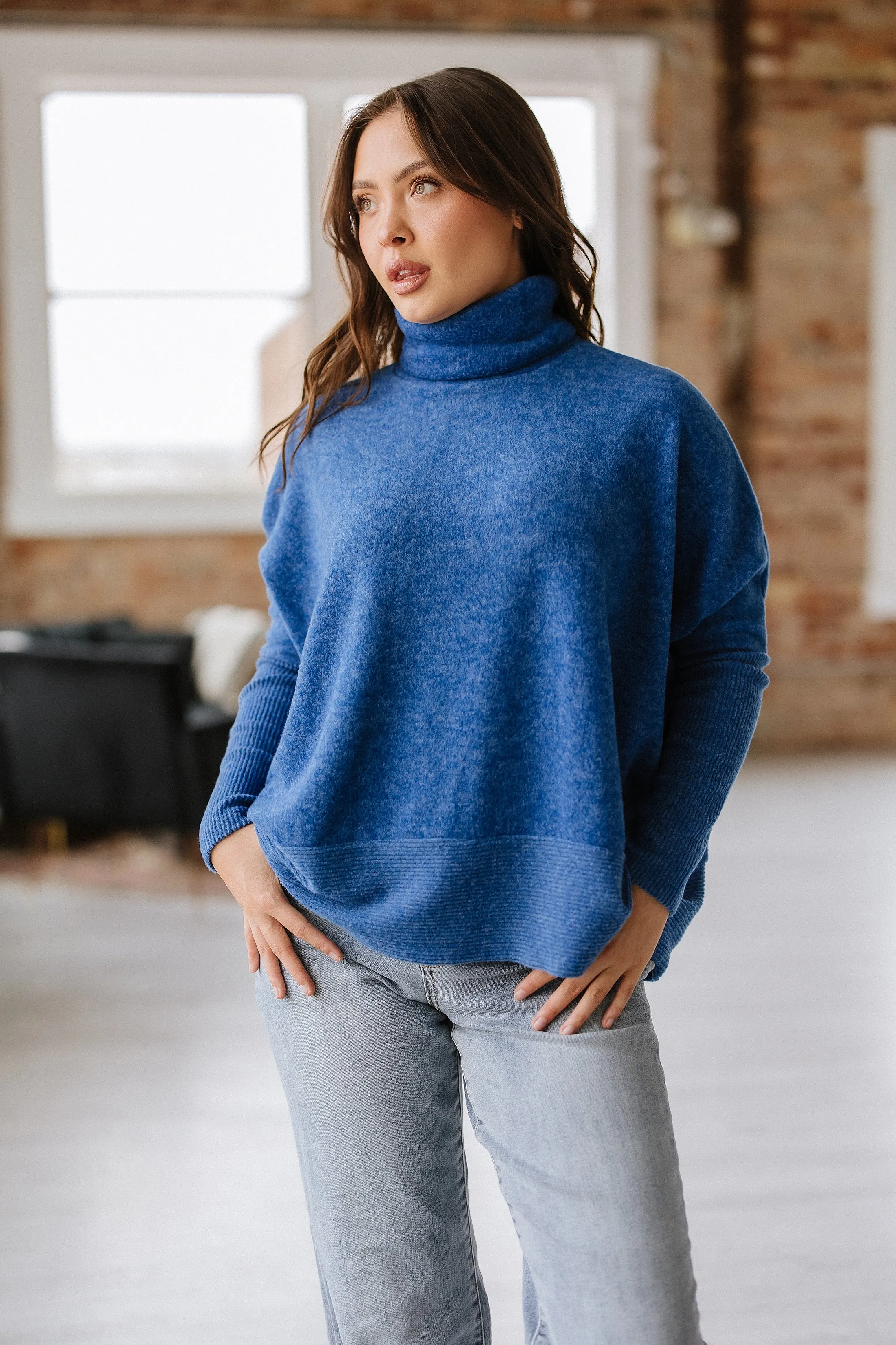 Brock Oversized Turtle Neck Sweater | S-3XL