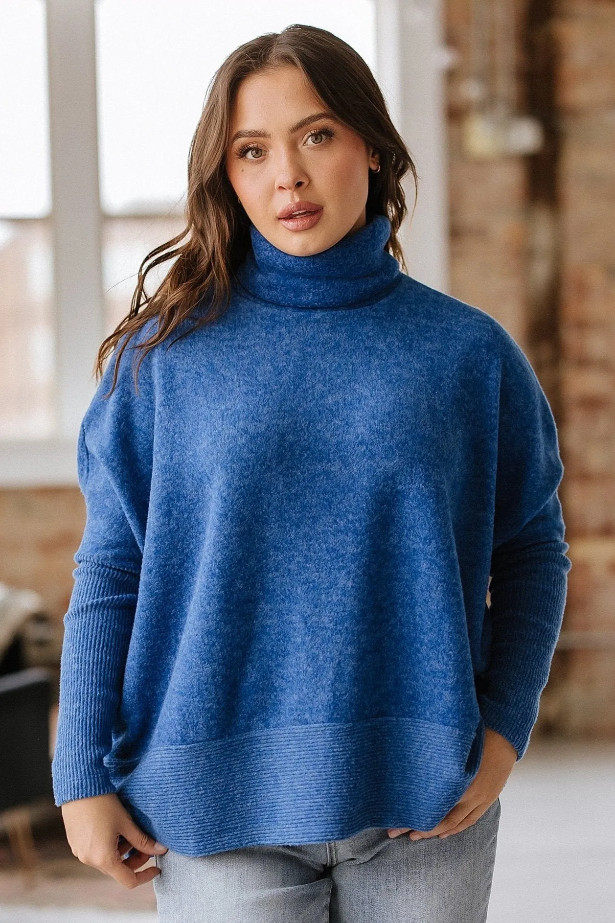 Brock Oversized Turtle Neck Sweater | S-3XL