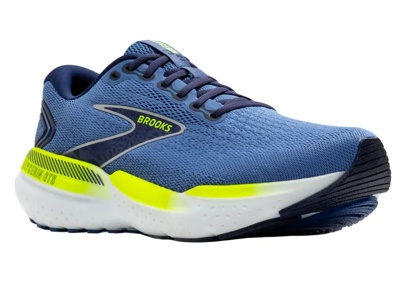 Brooks Glycerin GTS 21 Mens Running Shoe (Blue/Peacoat/Nightlife)