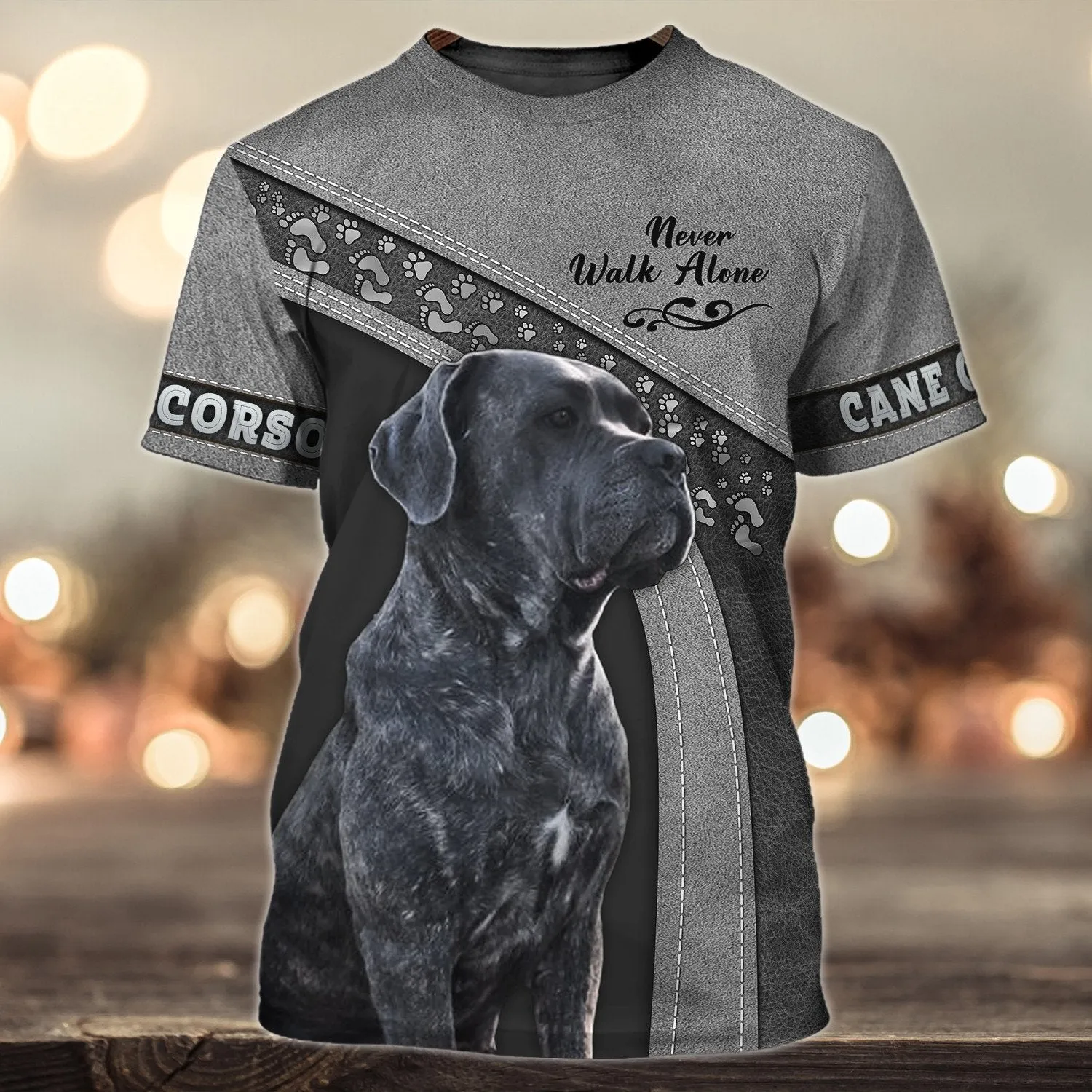 Cane Corso Love Never Walk Alone, Shirt For Dog Lovers, Dog Memorial Gifts for loss of Dog