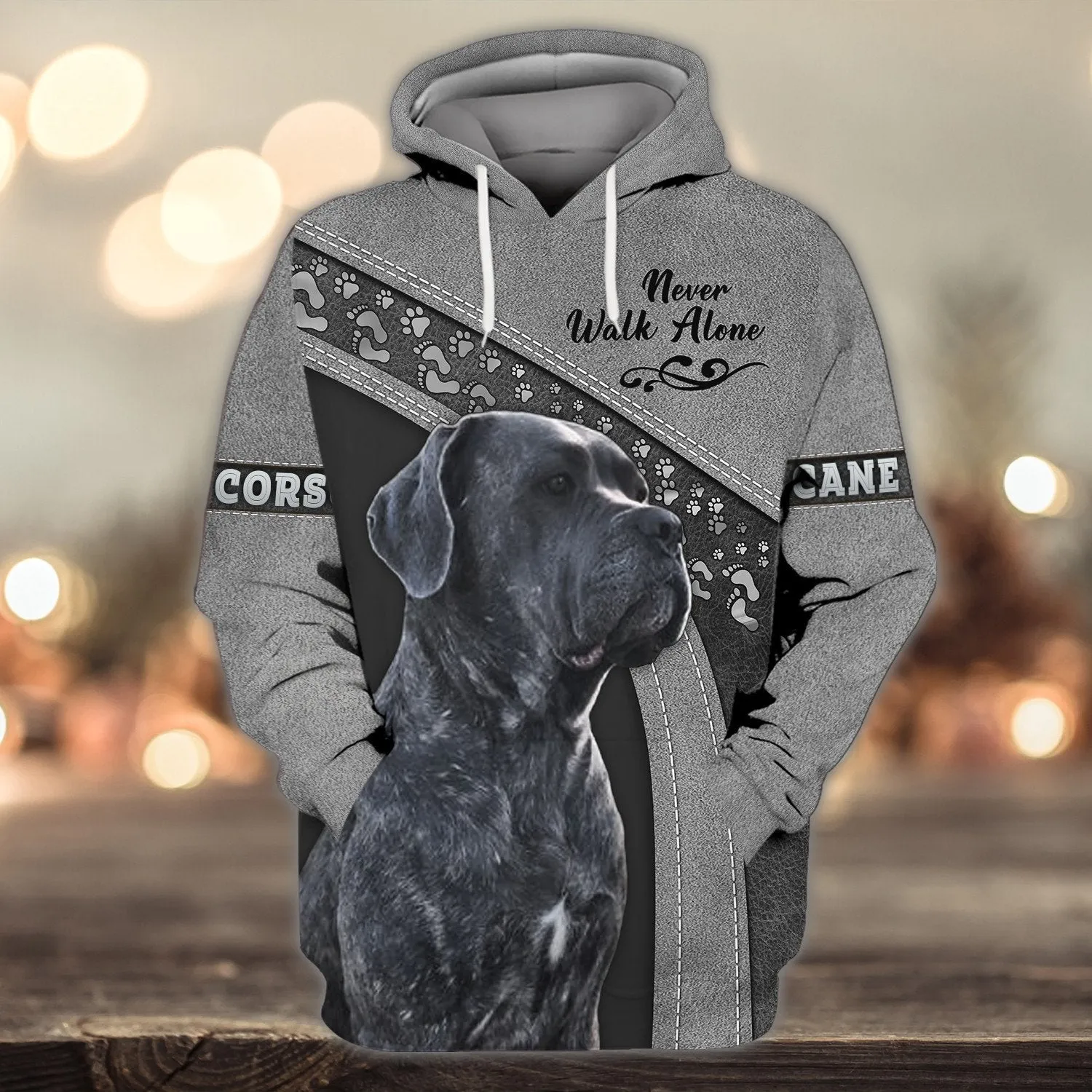 Cane Corso Love Never Walk Alone, Shirt For Dog Lovers, Dog Memorial Gifts for loss of Dog