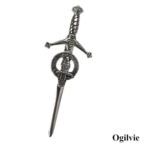 Clan Crest Kilt Pin - Ogilvie