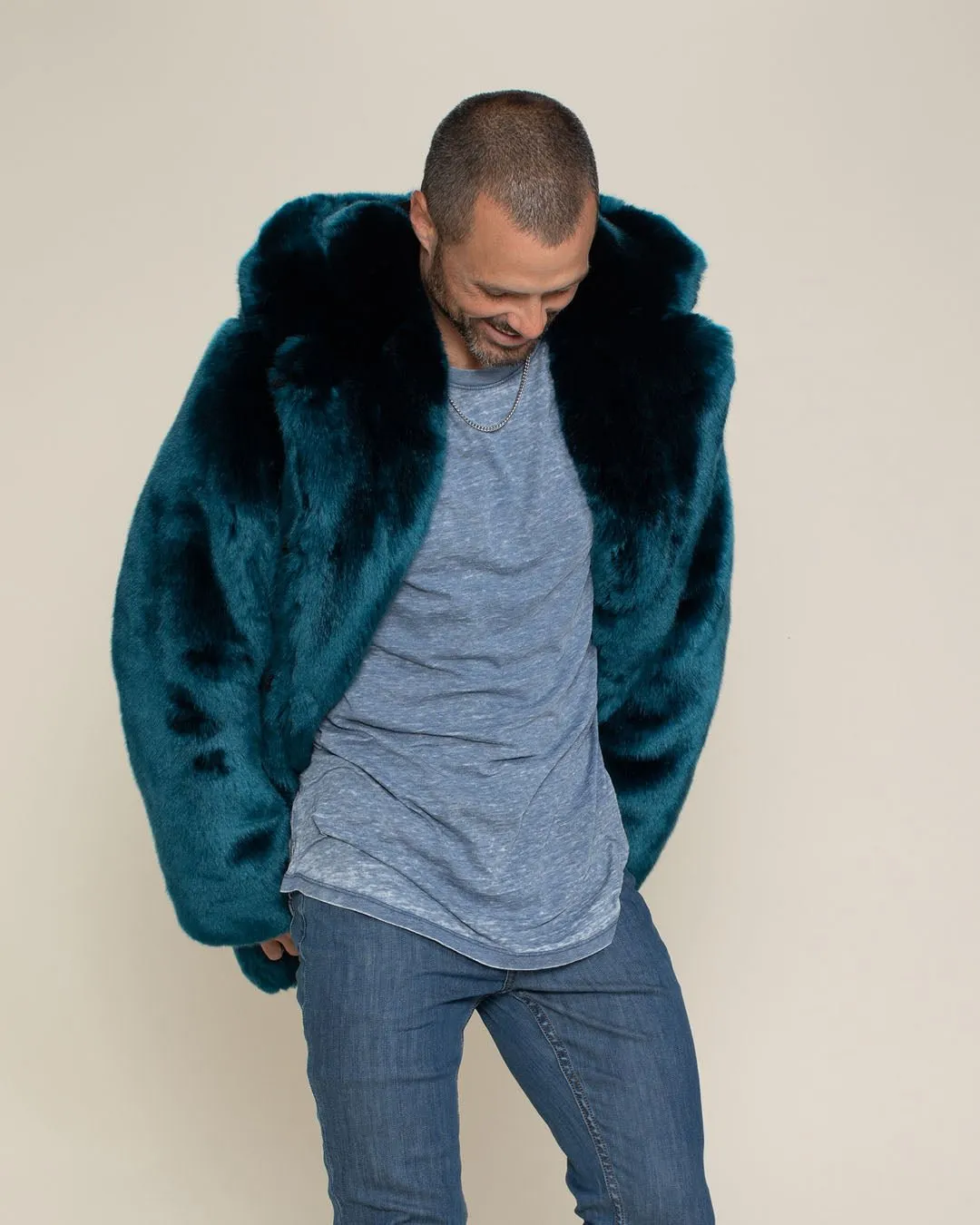 Classic Men's Faux Fur Coat | Royal Wolf