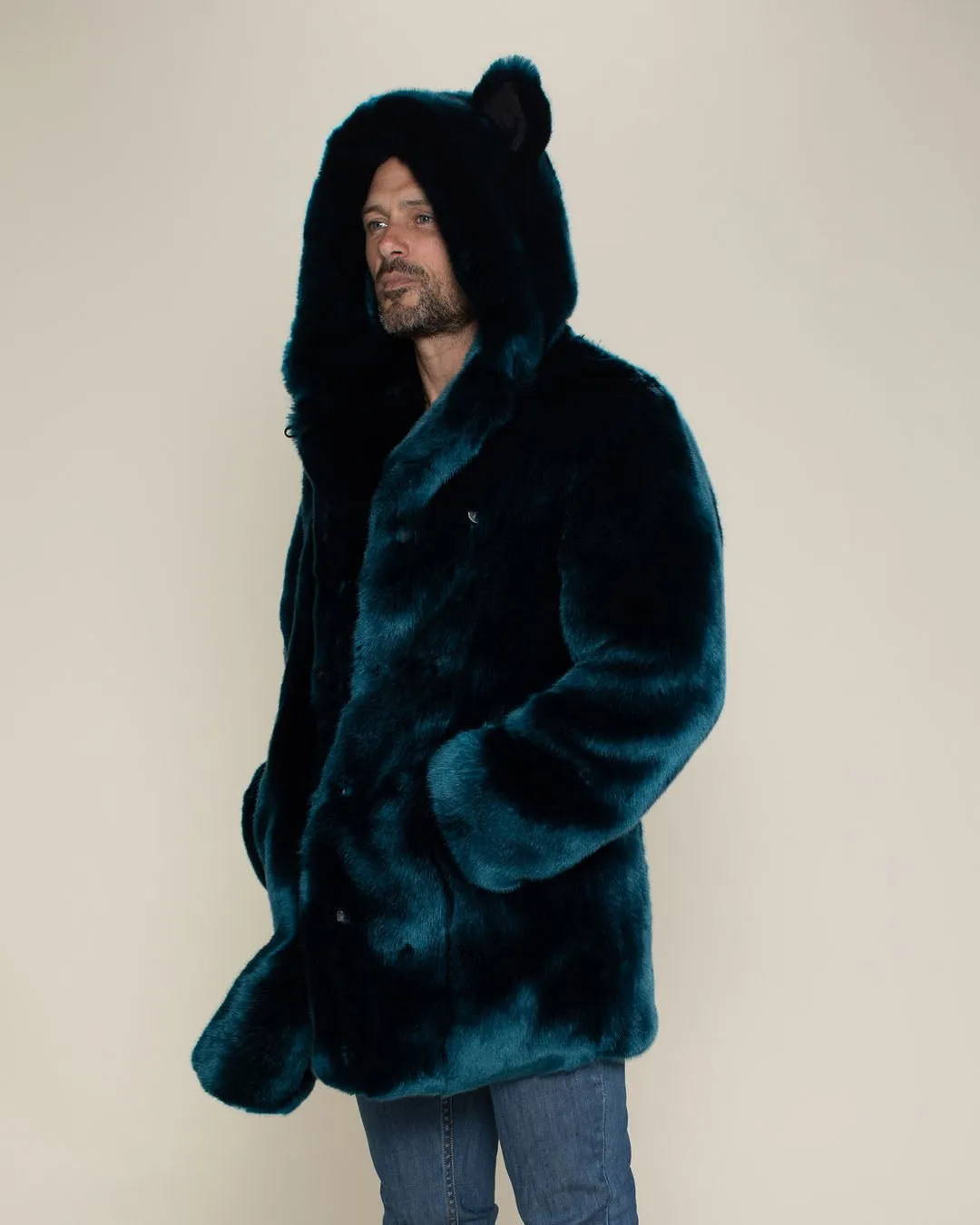 Classic Men's Faux Fur Coat | Royal Wolf