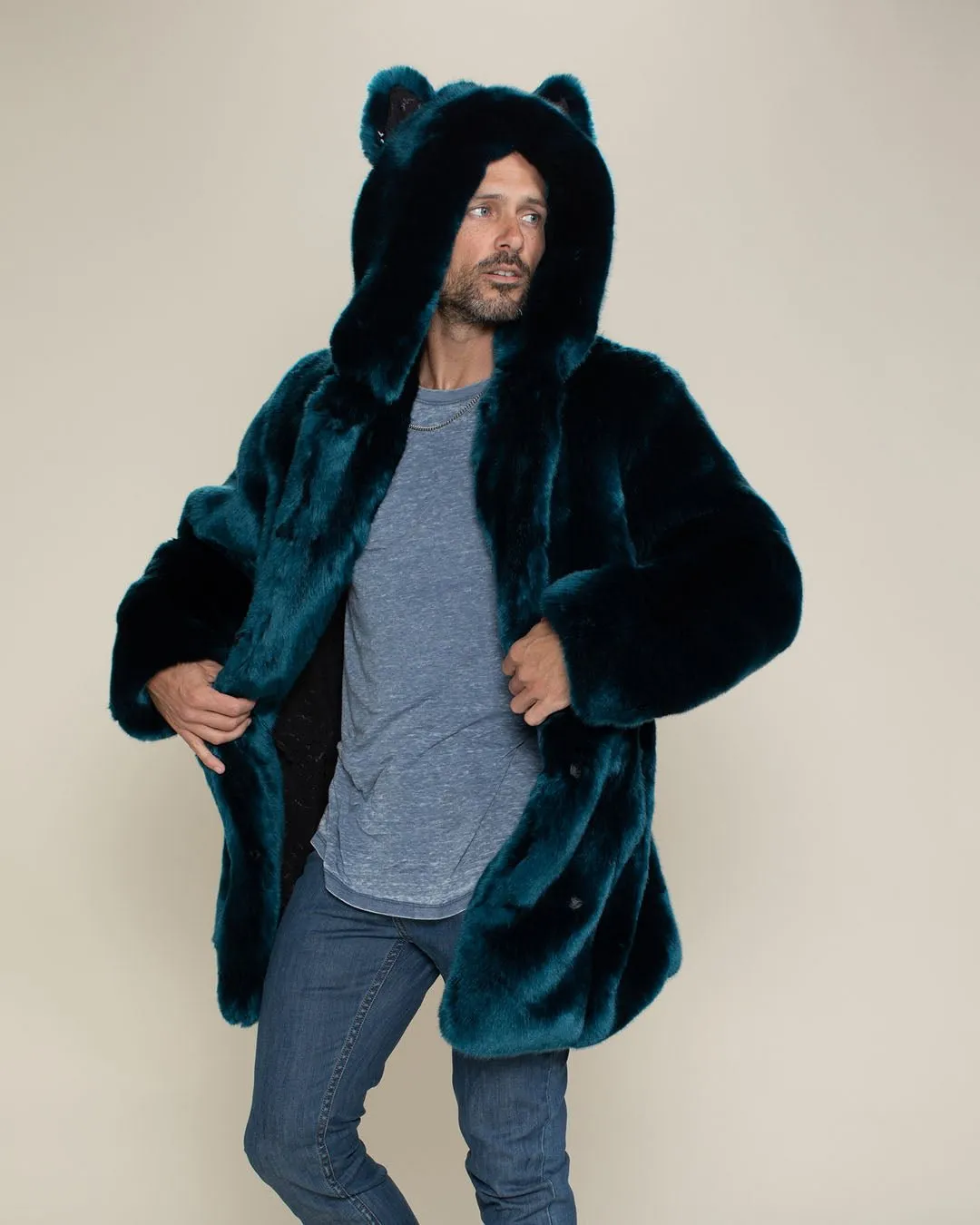 Classic Men's Faux Fur Coat | Royal Wolf