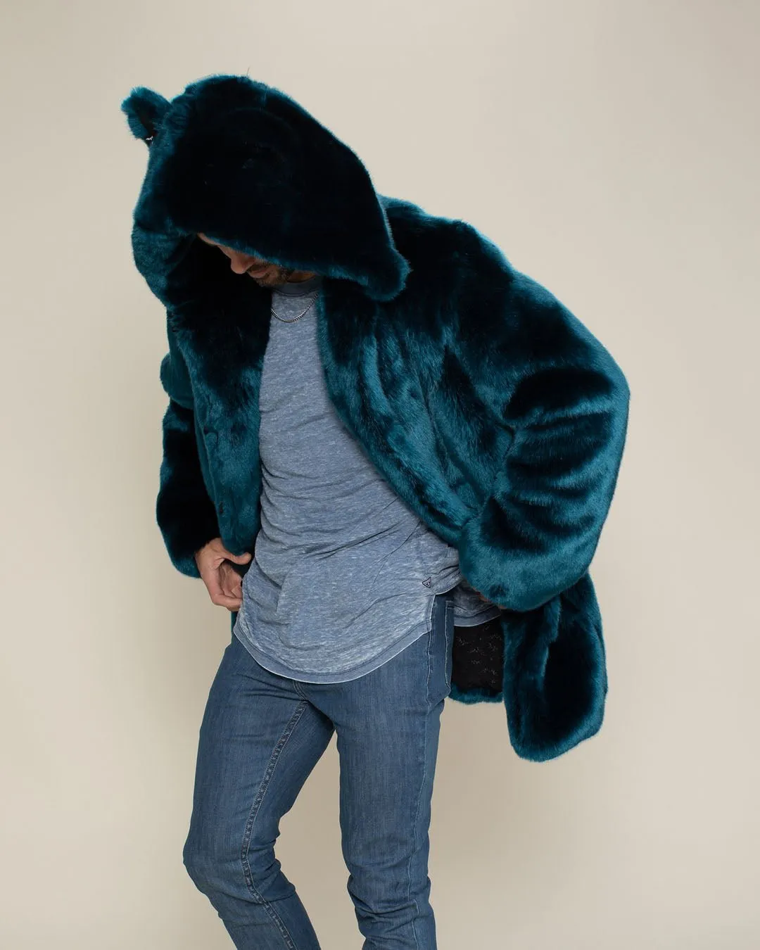 Classic Men's Faux Fur Coat | Royal Wolf