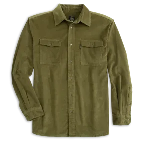 Darden Corduroy Shirt: Bark