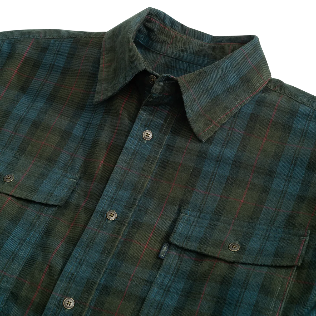 Darden Corduroy Shirt: Midnight