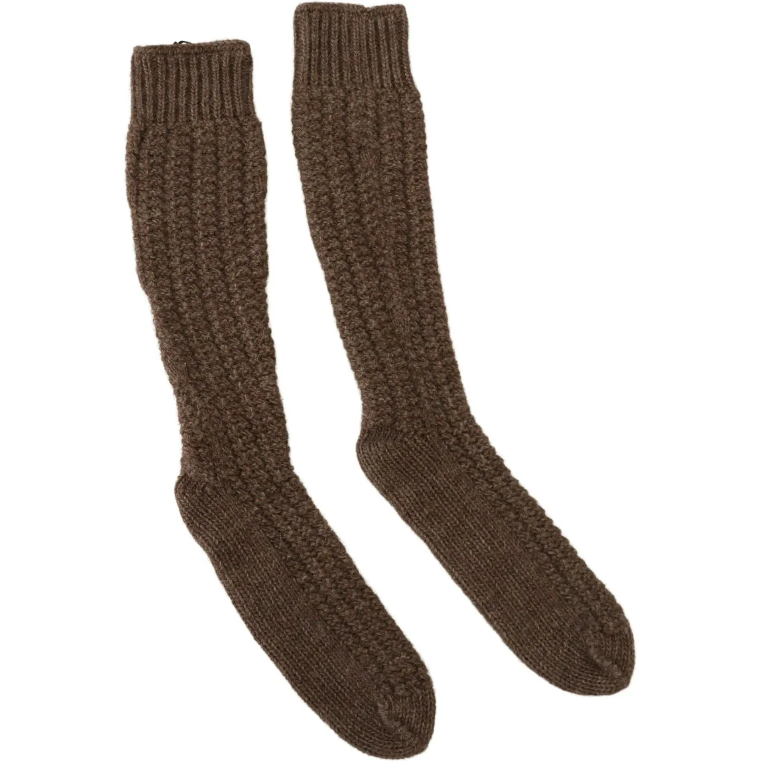 Dolce & Gabbana Chic Over-Calf Wool Blend Knit Socks