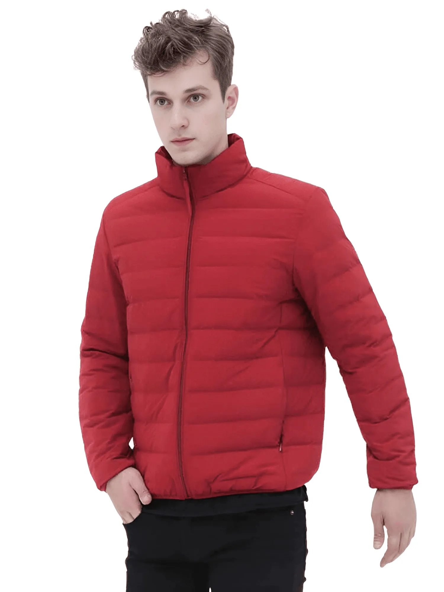 Duck Down Puffer Jacket Men's