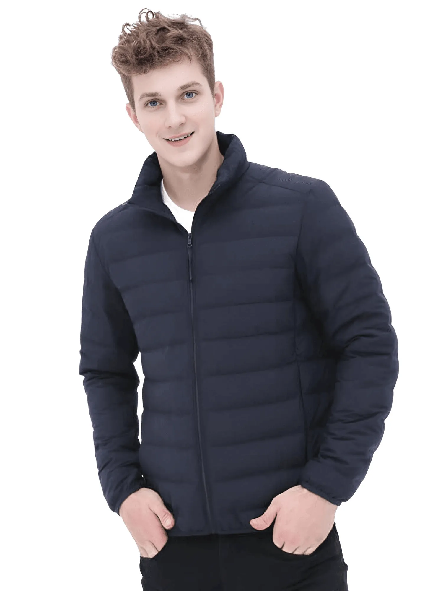 Duck Down Puffer Jacket Men's