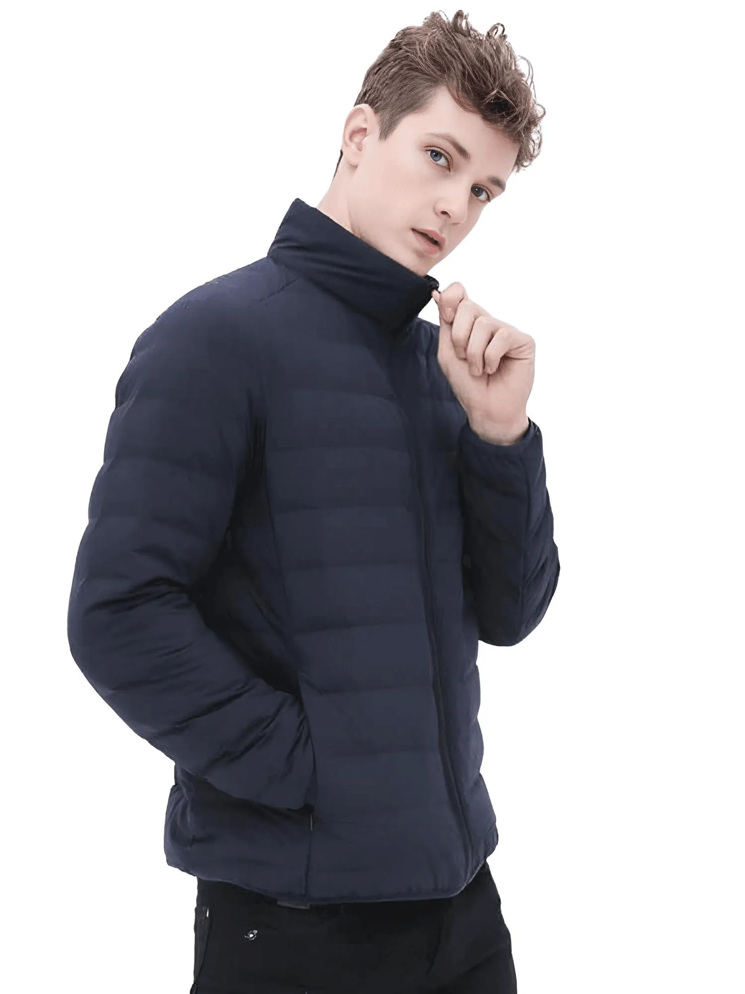 Duck Down Puffer Jacket Men's