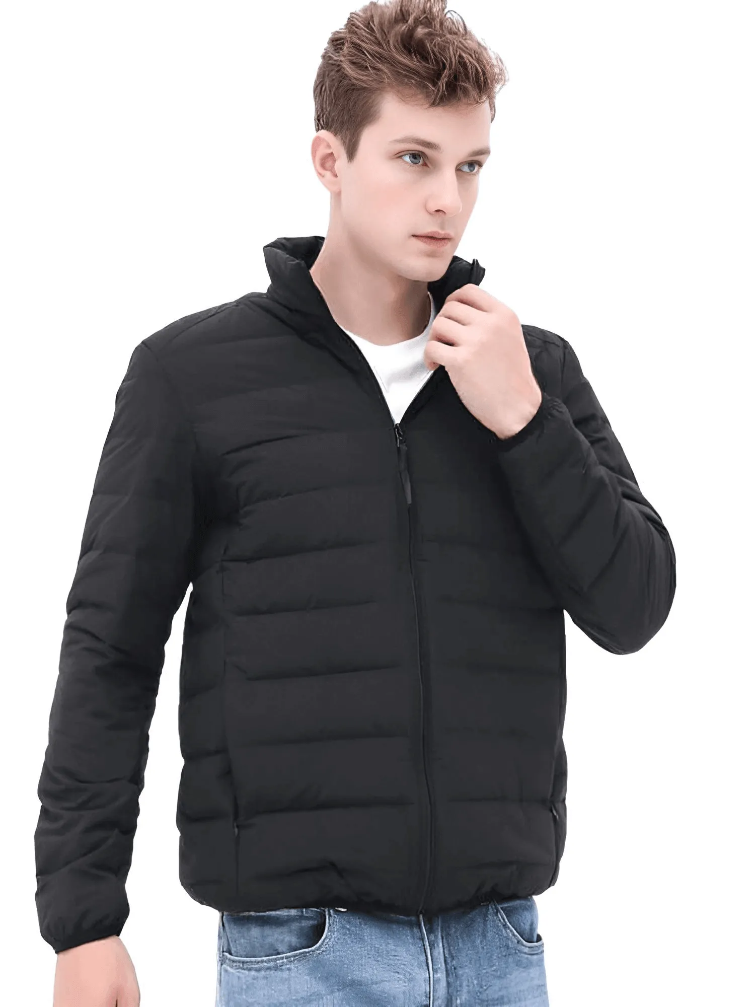 Duck Down Puffer Jacket Men's