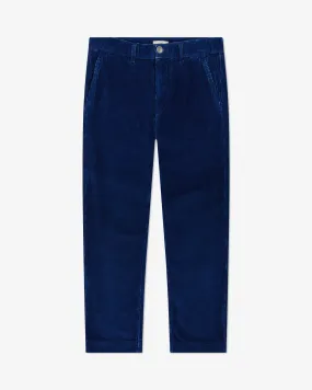 EMERSON Velvet Chino - Indigo Moyen