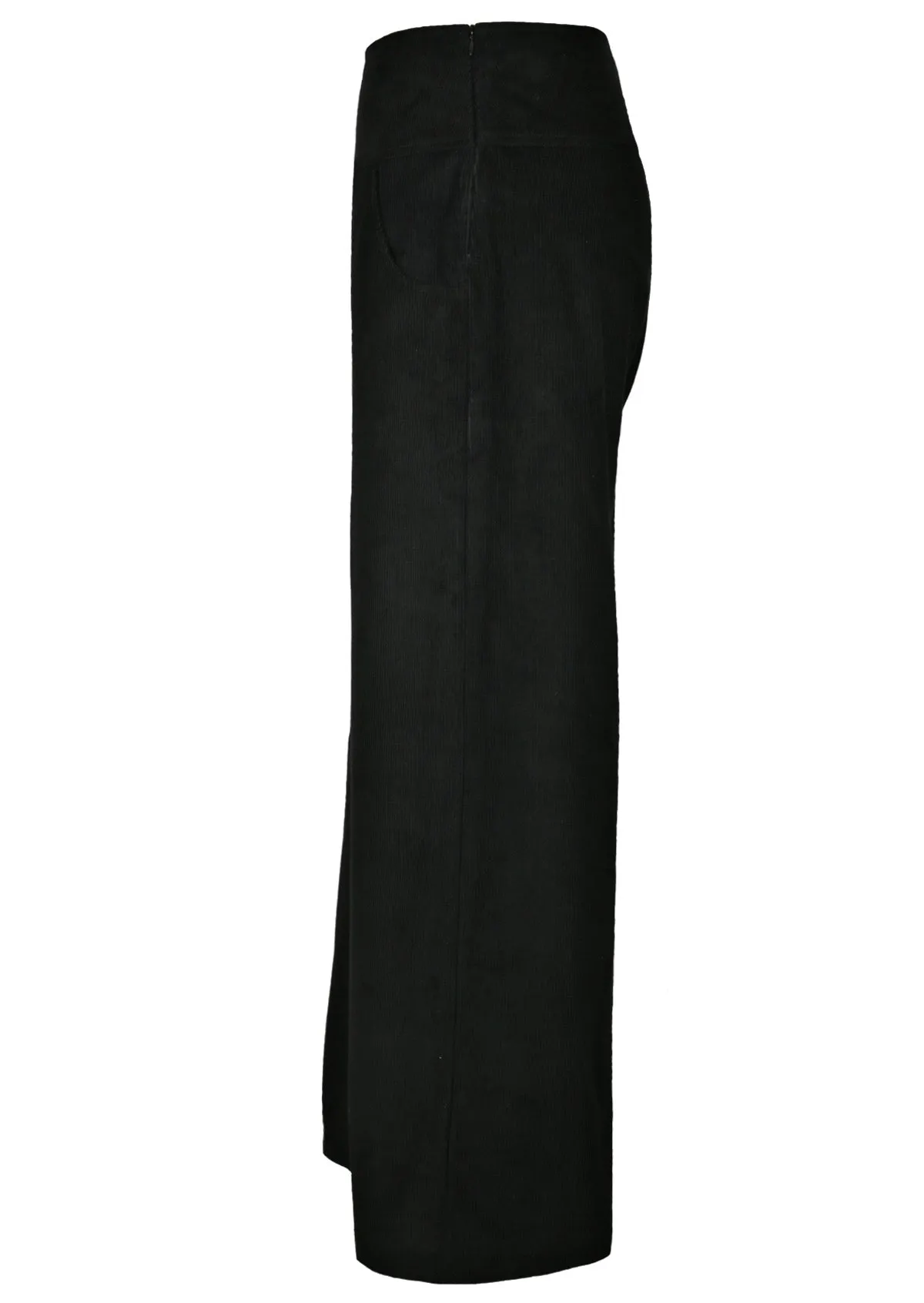 Esta Corduroy Pants - Black