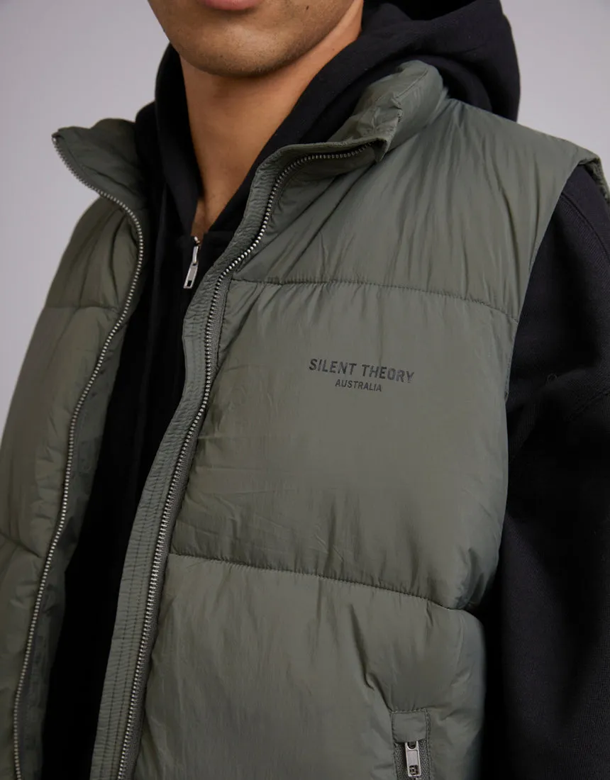 Fade Puffer Khaki