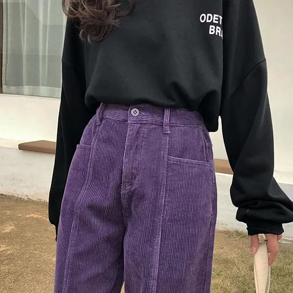 Fashionkova Take My Time Corduroy Pants