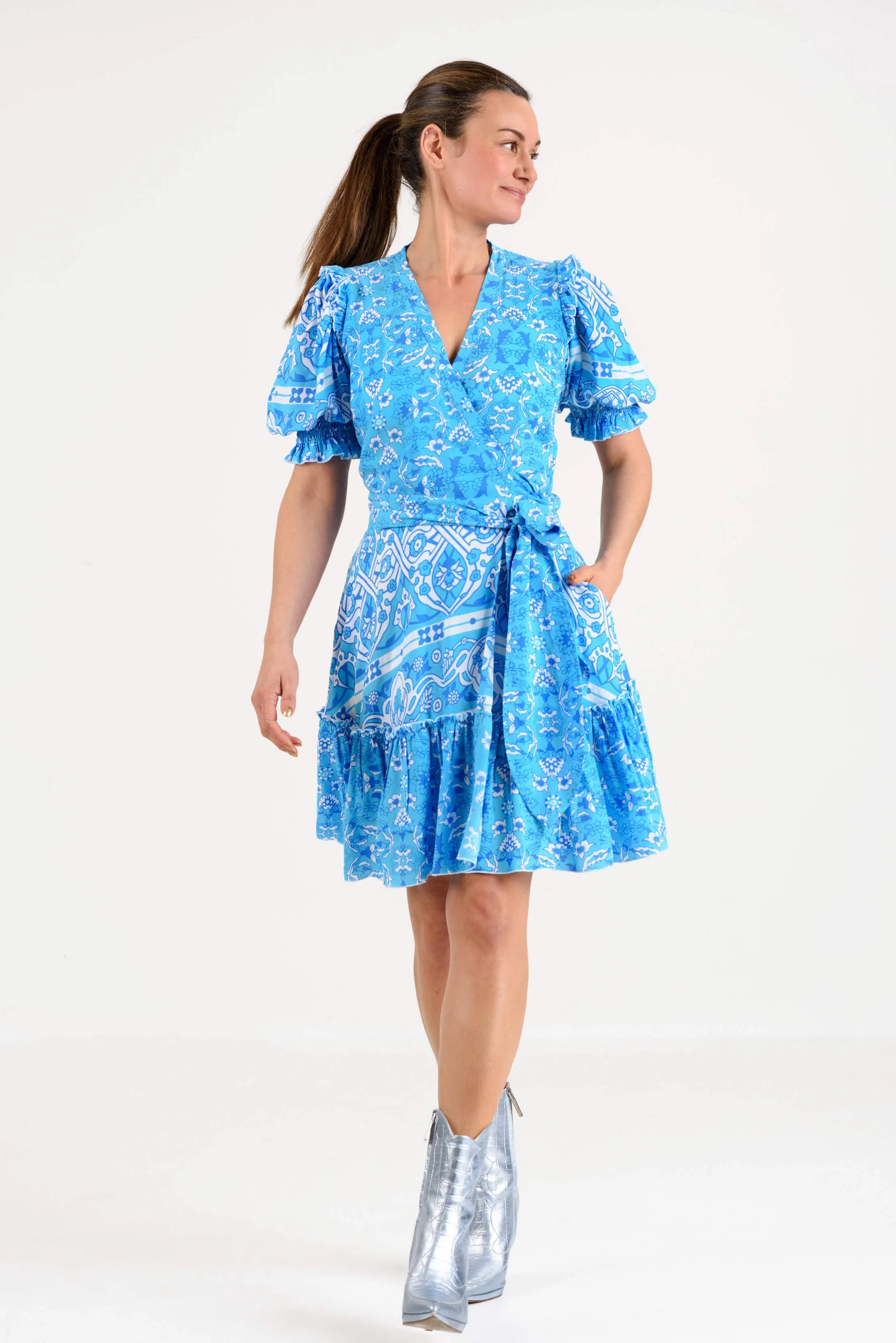 FEATHER & FIND | Genova Wrap Dress