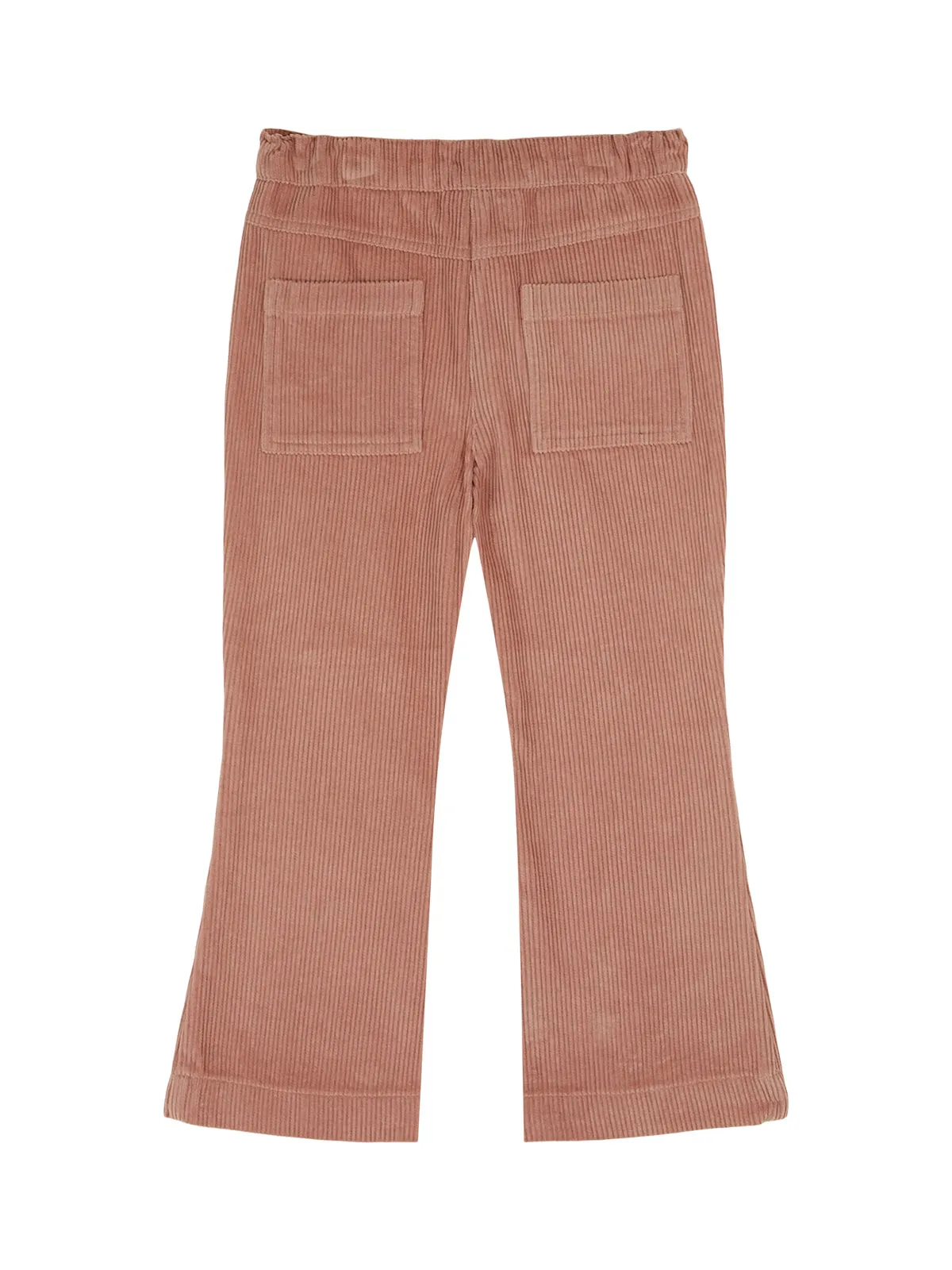 Flower Pocket Corduroy Pants