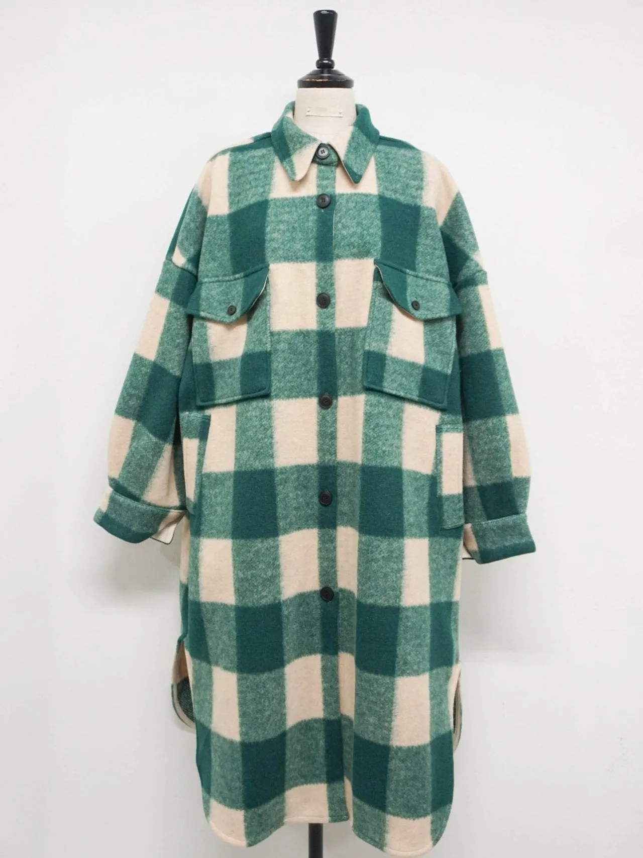 FONTAGE CHECK COAT