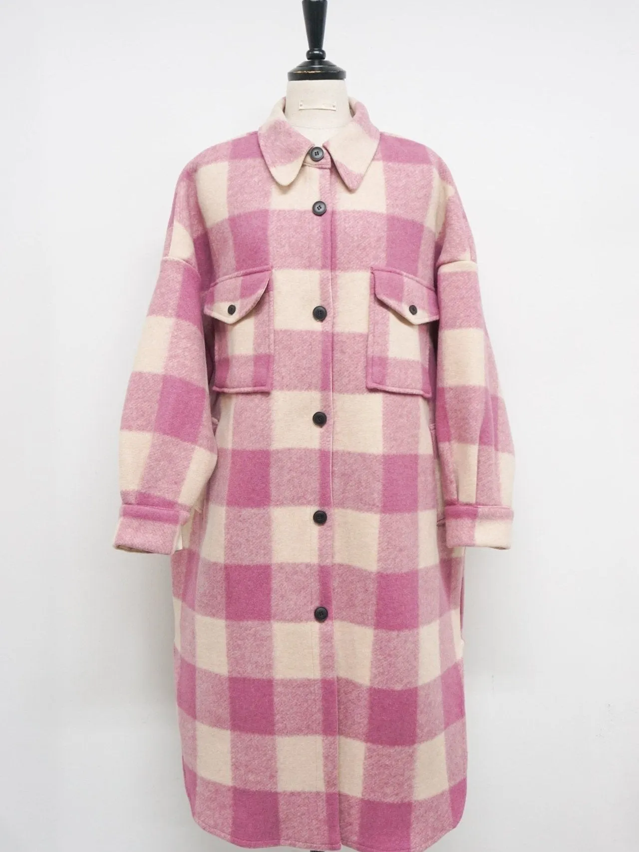 FONTAGE CHECK COAT