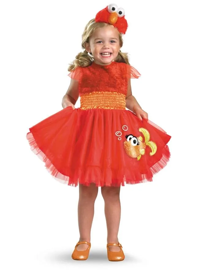 Frilly Elmo Girl Toddler Costume