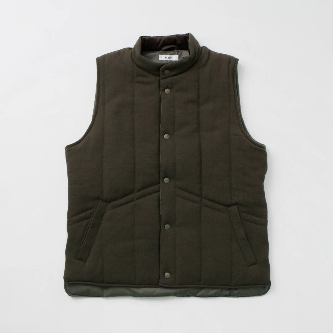 FUJITO / Ski vest Wool serge