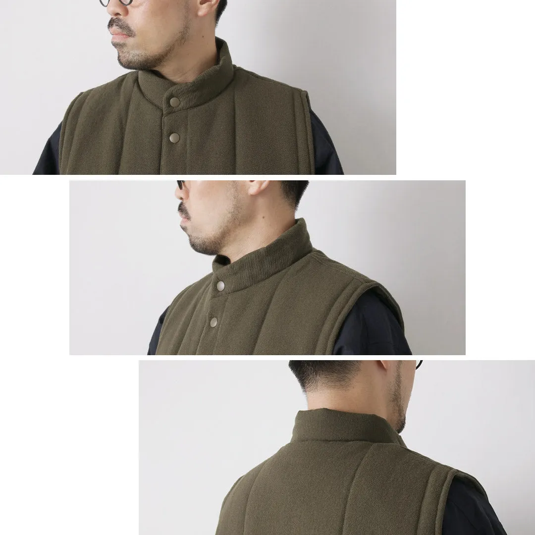 FUJITO / Ski vest Wool serge