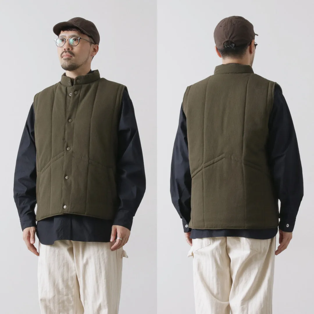 FUJITO / Ski vest Wool serge