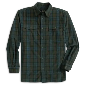 HEYBO Darden Corduroy Shirt in  Midnight