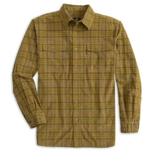 HEYBO Darden Corduroy Shirt in Oak Buff