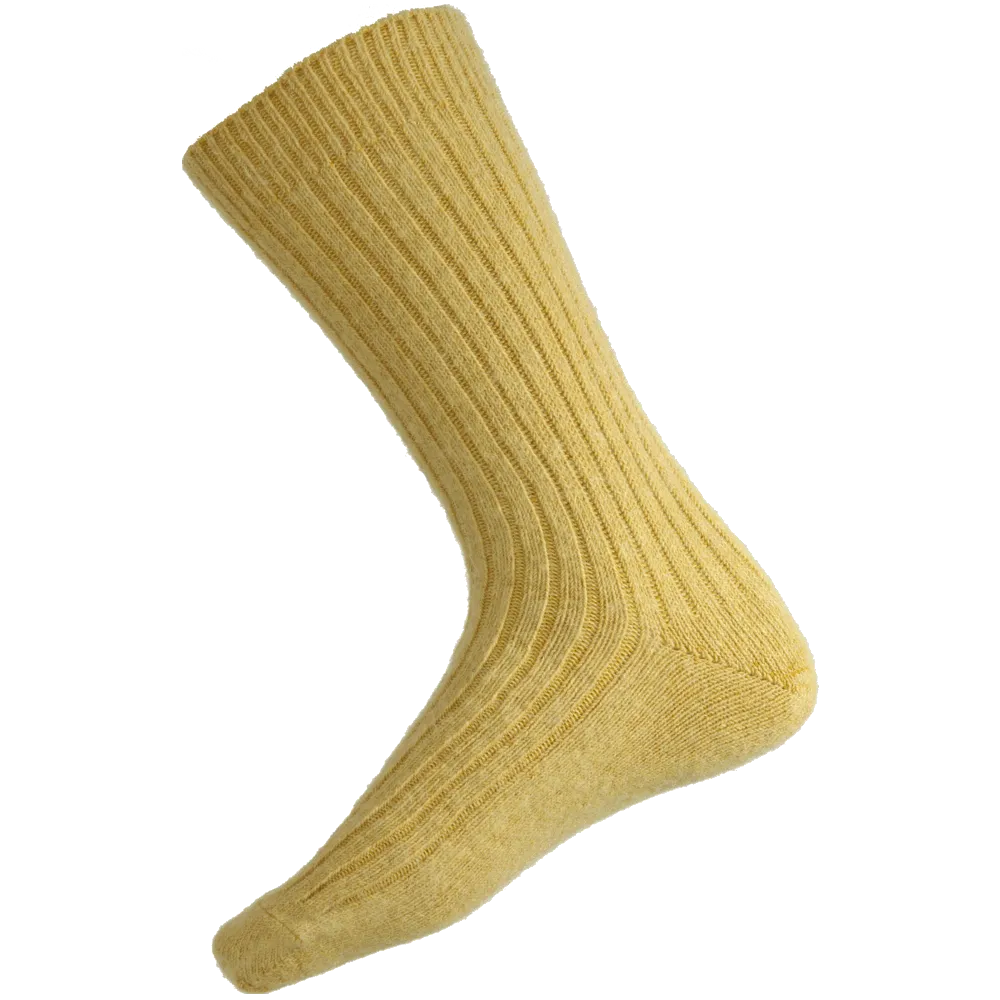 Humphrey Law - Alpaca Health Sock - Emperor Yellow