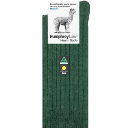 Humphrey Law - Alpaca Health Sock - Hunter Green