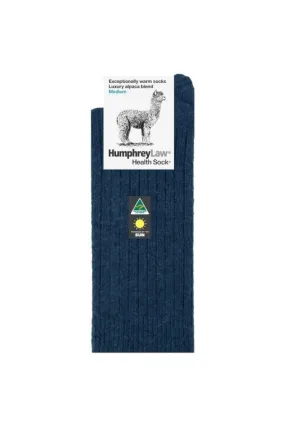 Humphrey Law - Socks - Alpaca Wool Blend - Denim