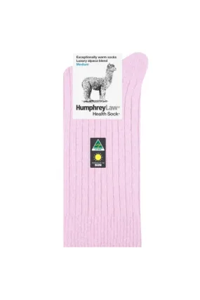 Humphrey Law - Socks - Alpaca Wool Blend - Powder Pink