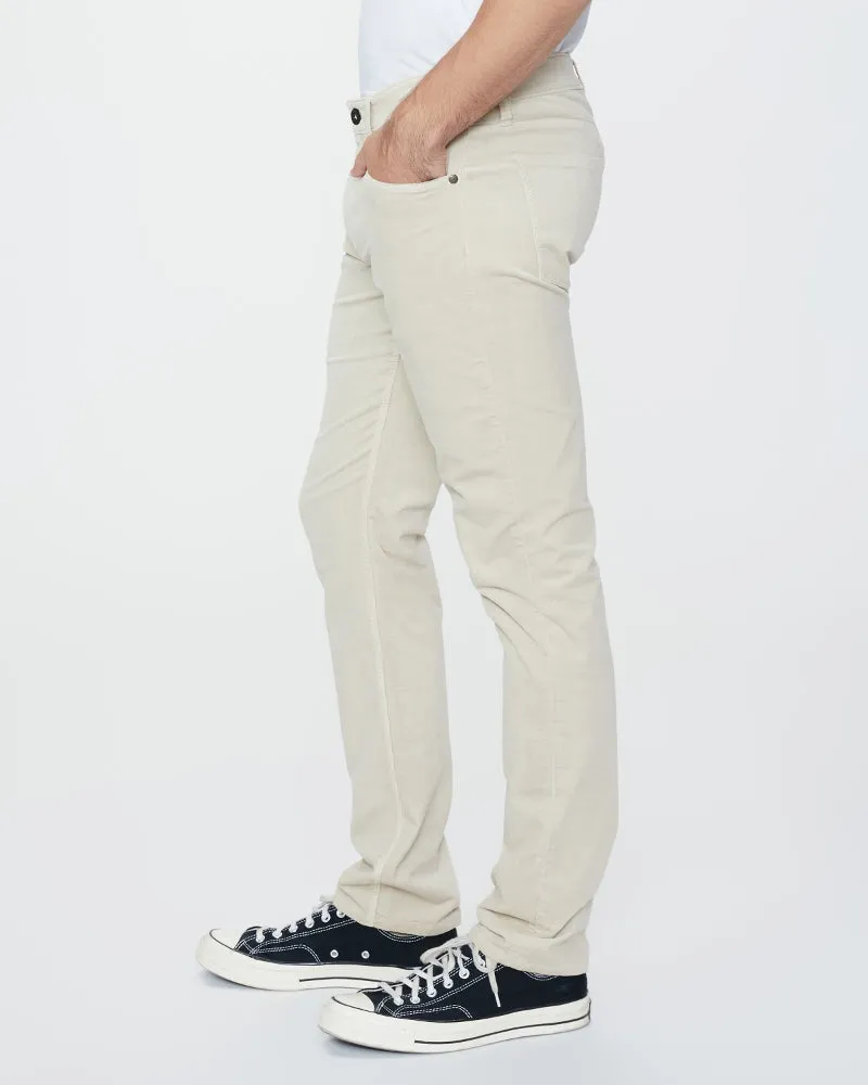 Ivory Cream Corduroy – Lennox Slim Fit Jeans - PAIGE